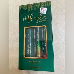Mikayla x Glamlite Paht Two Golden Dreams Lip Set